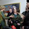 Zagreb: Predsjednica Vijeća za elektroničke medije Mirjana Rakić primila Juriča, Bujanca i Tandara