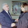 Iva Majoli i Franjo Tuđman