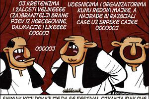 Nik Titanik karikature