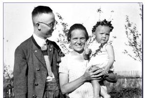 Heinrich Himmler s kćerkom Gudrun i Margheritom