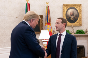 Donald Trump i Mark Zuckerberg