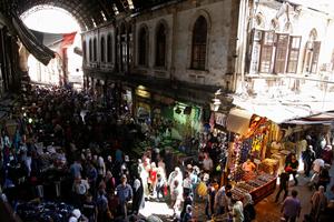 Souk al-Hamidiyah u Damasku 10. rujna 2016.