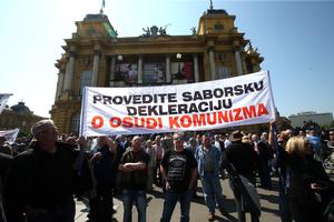 Prosvjed Građanske inicijative za Hrvatsku bez totalitarističke simbolike
