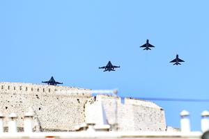 Izraelski F16 iznad Knina