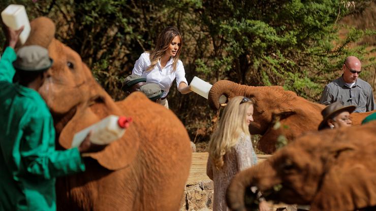 Melania Trump u Africi