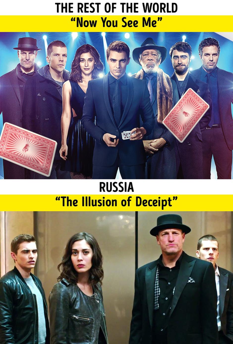 Prijevodi naziva filmova u svijetu | Author: brightside.me