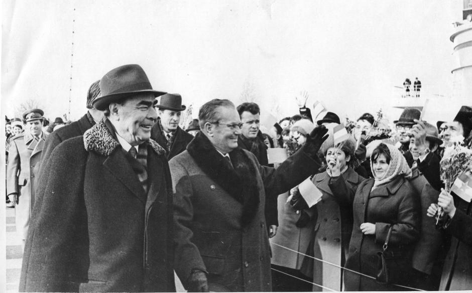 Tito i Brežnjev | Author: Aleksandar Bormotov