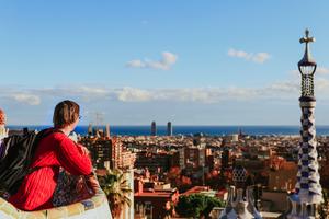 Turist u Barceloni