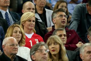Kolinda Grabar Kitarović i Andrej Plenković